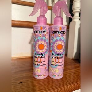 (2) Full Size Amika Brooklyn Bombshell Blowout Spray NEW!